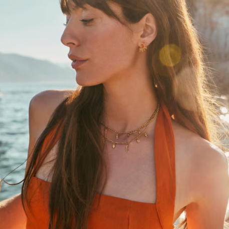 Kendra Scott：精选折扣区精美时尚饰品清仓！Joelle 兰花吊坠项链$59