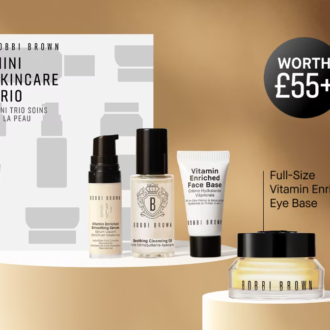 Bobbi Brown UK：全场护肤秋日热卖 日常满赠更新