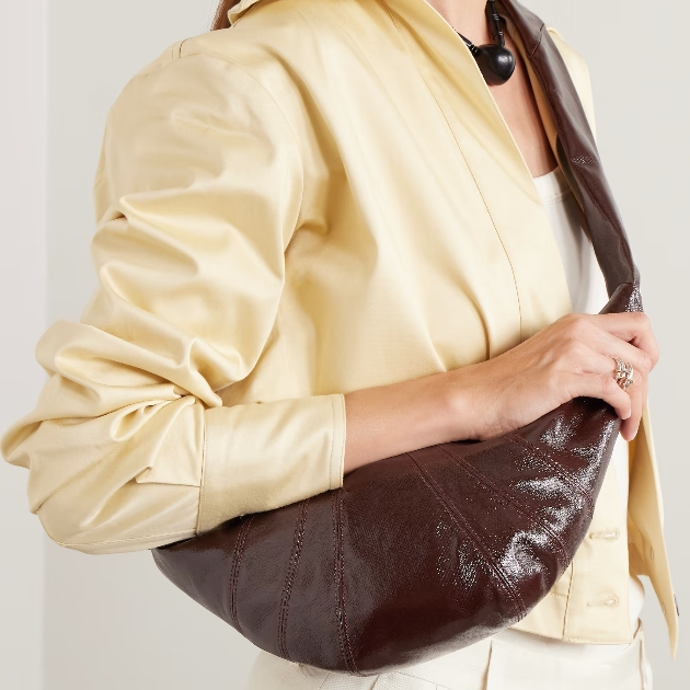 LEMAIRE Croissant 巧克力色小号牛角包