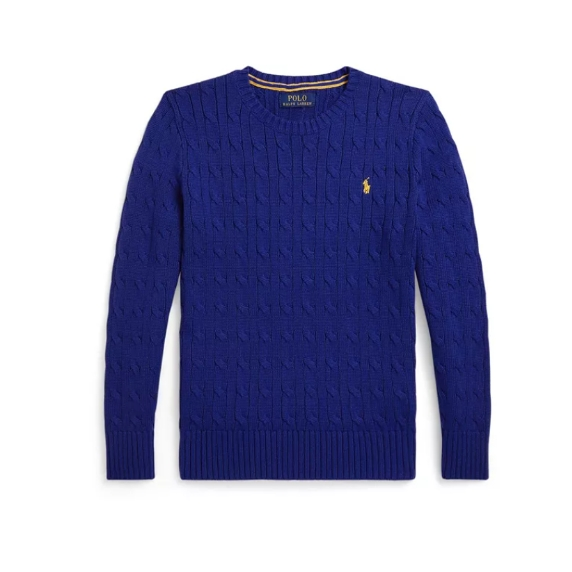 POLO RALPH LAUREN 拉夫劳伦大童款针织绞花毛衣