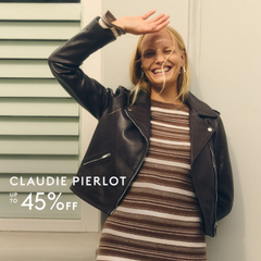 THE OUTNET UK：Claudie Pierlot 巴黎衣橱更新 针织中长连衣裙£181