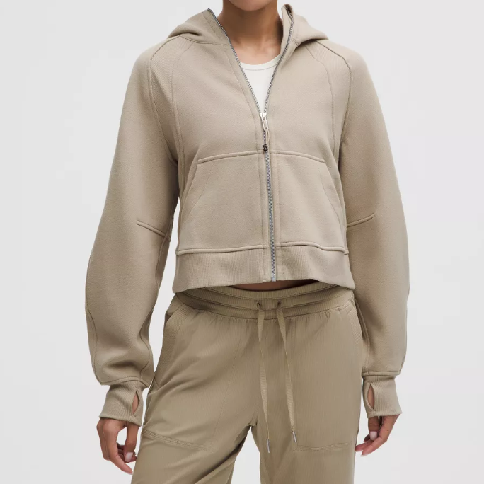 Lululemon Scuba 拉链连帽外套