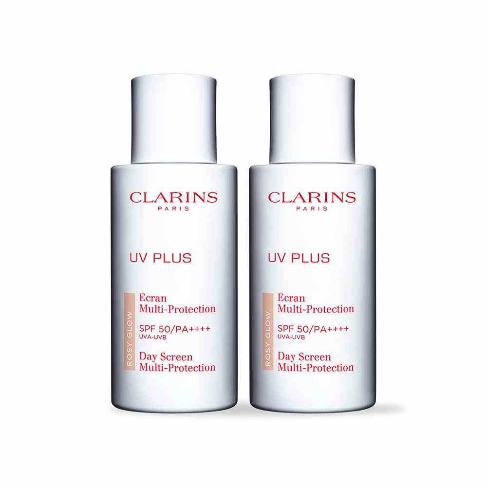 CLARINS 轻透隔离防晒乳（润粉色）双瓶装 50ml*2