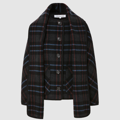 Veronica Beard Martine Dickey 围巾大衣