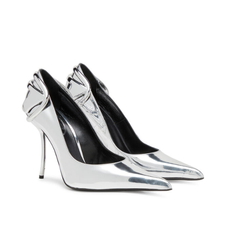 Diesel 银色高跟鞋