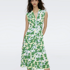 DVF Livia 无袖连衣裙