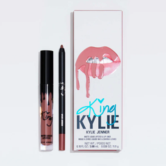 King Kylie 哑光唇釉+唇线笔套装