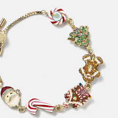 Baublebar Holly Jolly 圣诞串饰手链