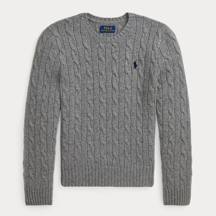 Polo Ralph Lauren 拉夫劳伦 大童款绞花毛衣