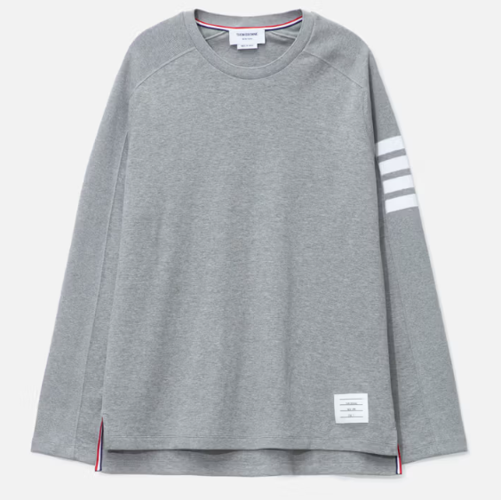 2件凑单价！Thom Browne 经典4bar长袖