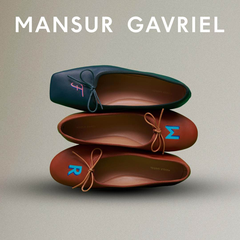 Mansur Gavriel：任意订单满$350即 赠送免费手绘字母定制