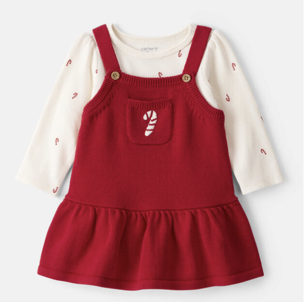 Carter's 圣诞连衣裙套装