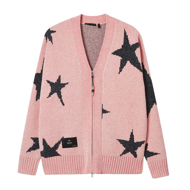 直降好价！FIVE CM 星星图案针织开衫