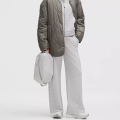 Lululemon Scuba 中腰华夫格阔腿裤