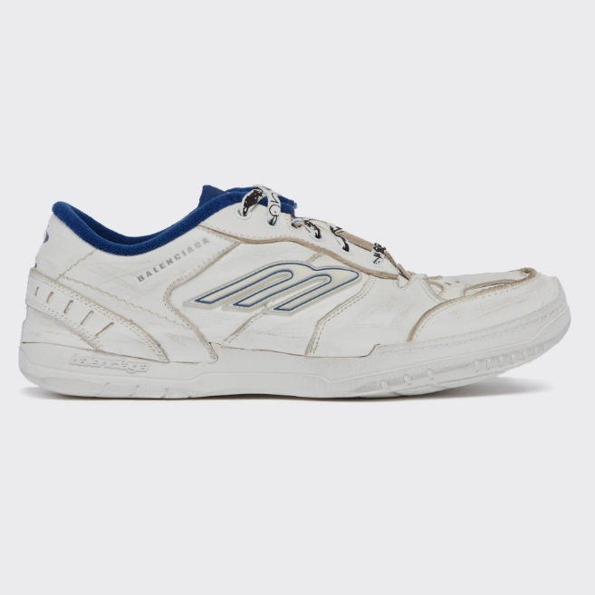 BALENCIAGA 巴黎世家 Hamptons Worn-Out 白色运动鞋