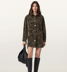 Allsaints Faye 迷彩连衣裙