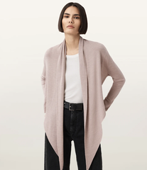 Allsaints Wasson 灰色针织开衫