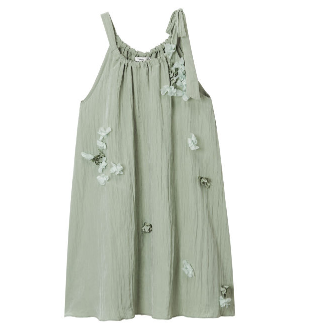 b+ab 吊带花饰连衣裙