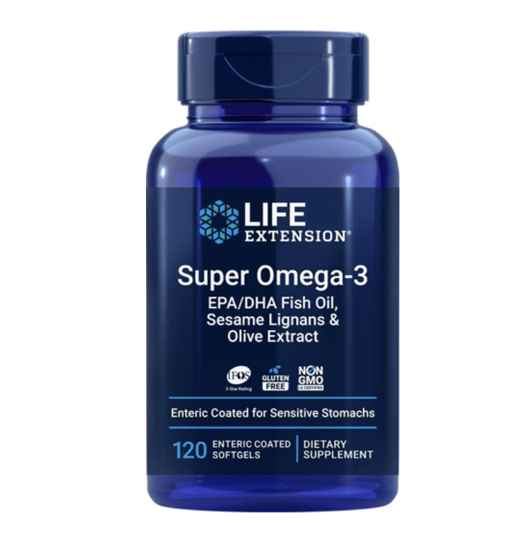 Life Extension 超级 Omega-3，120粒