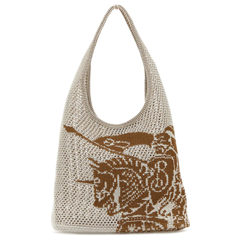 易梦玲同款！Burberry 针织手提袋