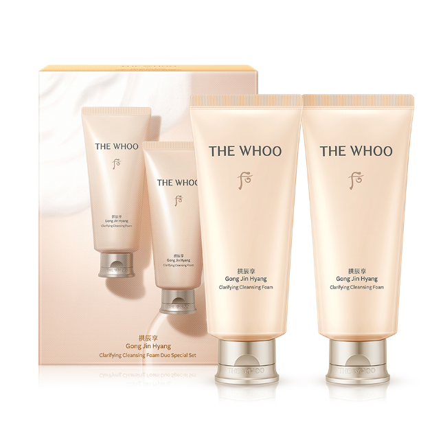 WHOO 拱辰享净澈洁面膏2支装 180ml*2