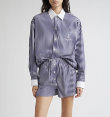 Sporty & Rich 条纹衬衫