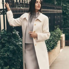 Ann Taylor：职场奢雅衣橱半价焕新 带腰带日常款大衣$139