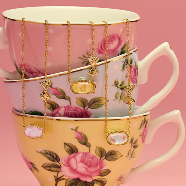 Kendra Scott x LOVESHACKFANCY 联名饰品