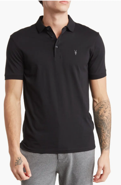 AllSaints Vidal 款 POLO 衫