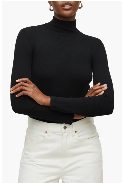 AllSaints  Raffi 款高领长袖紧身连体衣