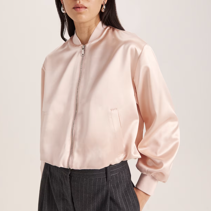 SABA Sallee 缎面飞行员夹克