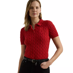 Lauren Ralph Lauren 拉夫劳伦绞花毛衣Polo短袖