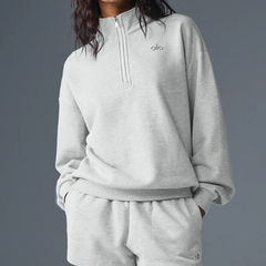 Jisoo 同款！Alo Accolade 1/4拉链卫衣