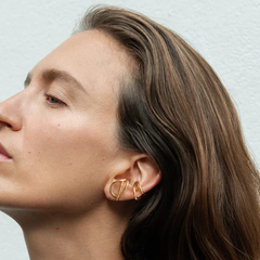 Otiumberg Limited：必入可持续珠宝礼盒清单 14K 镀金耳饰£230