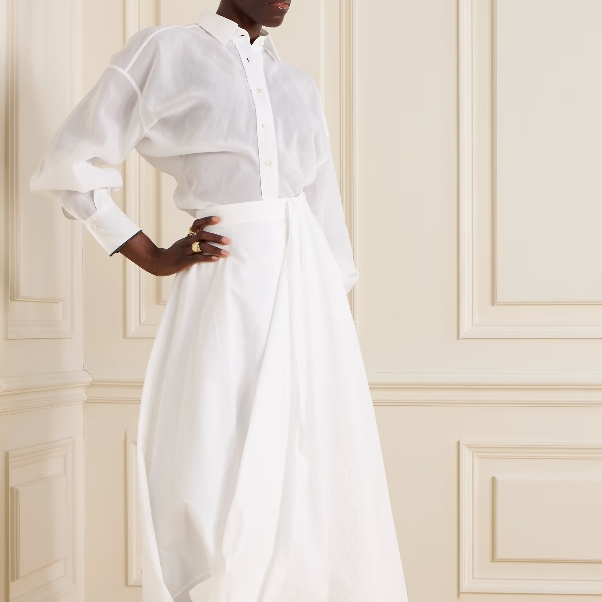 BRUNELLO CUCINELLI 白色衬衫