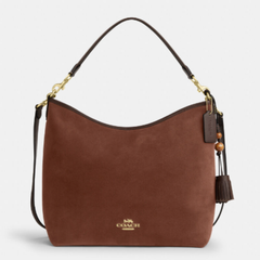 Coach 蔻驰 Laurel 麂皮大号流浪包