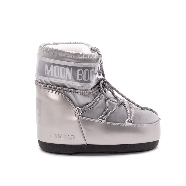 Moon Boot 银色月亮鞋