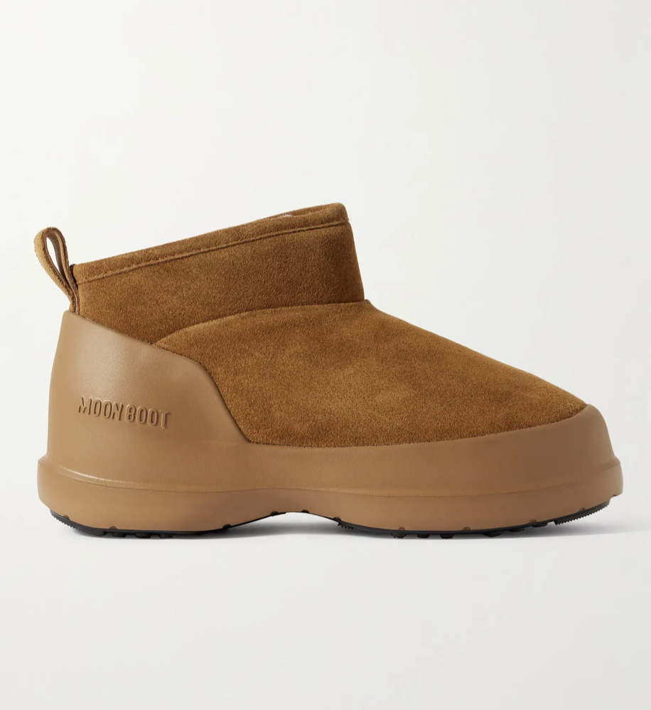 Moon Boot Luna Low 麂皮靴