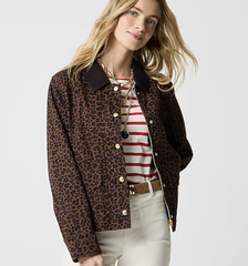J.CREW 豹纹夹克