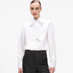 Karl Lagerfeld 蝴蝶结细节衬衫