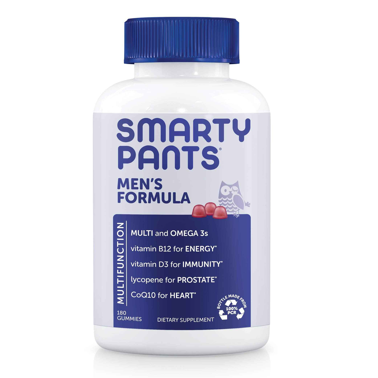 【含税直邮】SmartyPants 多种维生素 180粒 果冻状