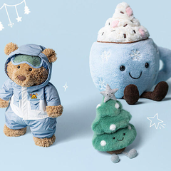 Lanecrawford 连卡佛中国香港：Jellycat 激萌玩偶上新热卖！入手滑雪兔兔熊熊~