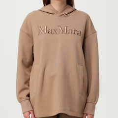 'S MAX MARA 连帽徽标卫衣