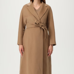 'S MAX MARA 系带大衣