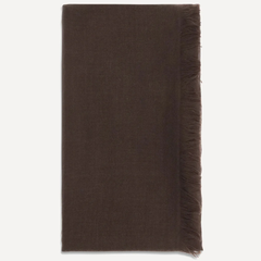 BRUNELLO CUCINELLI 羊绒真丝围巾