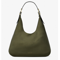 2件额外8折！Michael Kors Nolita 大号麂皮Hobo单肩包