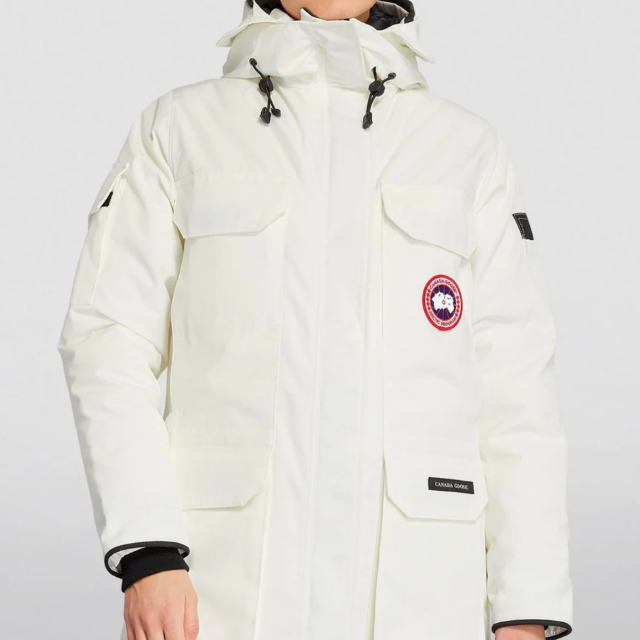 Canada Goose N. Star 白色派克大衣