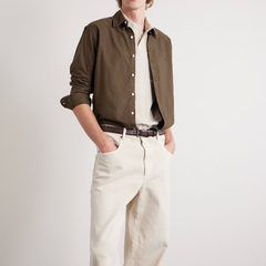 POLO RALPH LAUREN 拉夫劳伦棕色棉质衬衫