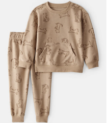 Carter's 恐龙印花套装