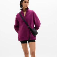 Athleta 半拉链套头衫